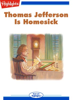 cover image of Thomas Jefferson is Homesick